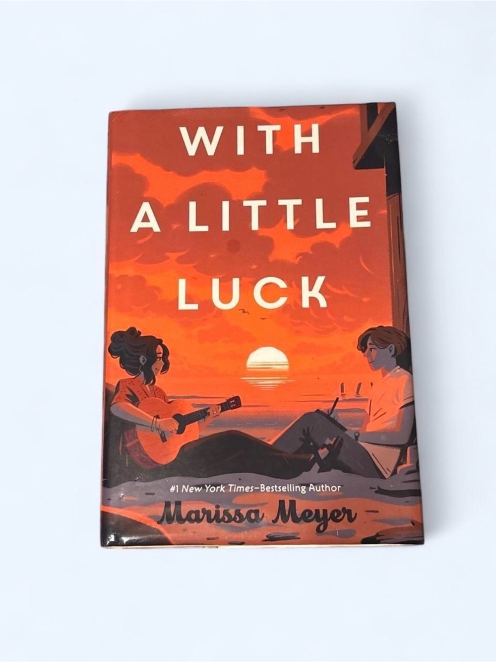 With a Little Luck by Marissa Meyer - Orange Cover Paperback